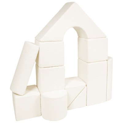 Castle bouclé block set Castle bouclé block set